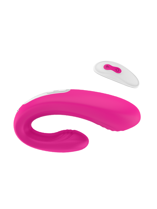 ADA | Vibromasseur double portable vagin et anus (rose)