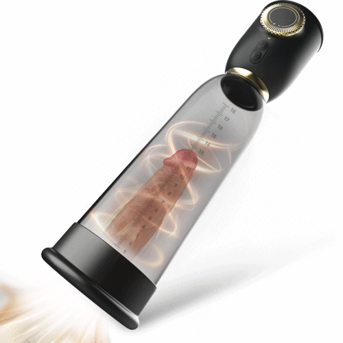 【Version Premium】Acmejoy Amovible Royal 2-en-1 Stretch Training Penis Pump 