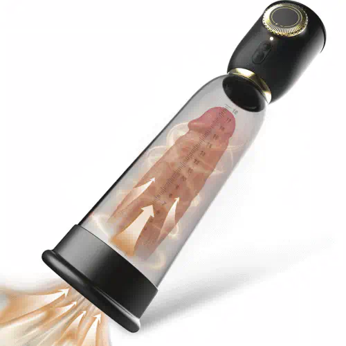 【Version Premium】Acmejoy Amovible Royal 2-en-1 Stretch Training Penis Pump 