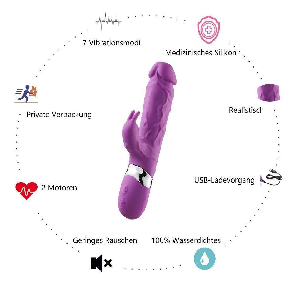 Schwert | G-Punkt Vibrator für Sie Klitoris mit Dual Motor