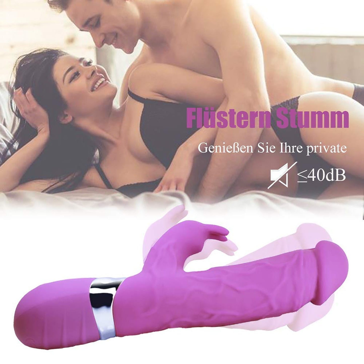 Schwert | G-Punkt Vibrator für Sie Klitoris mit Dual Motor
